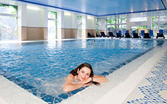 hotel des bains bien-etre wellness bain sauna hammam massage cosmetique salina maris proche près Brig